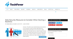 Desktop Screenshot of itechfever.com