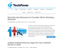Tablet Screenshot of itechfever.com
